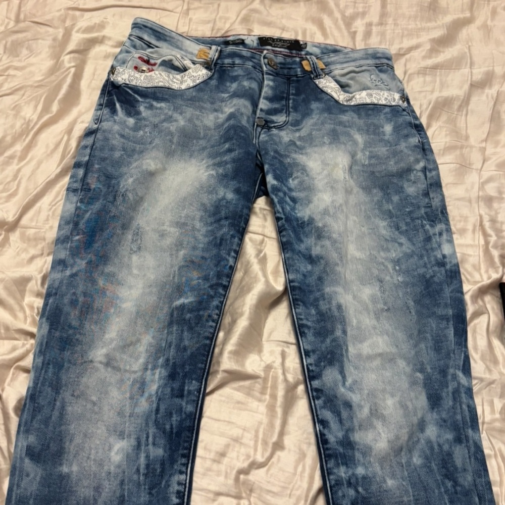 Philipp Plein Light Blue Men's Jeans
